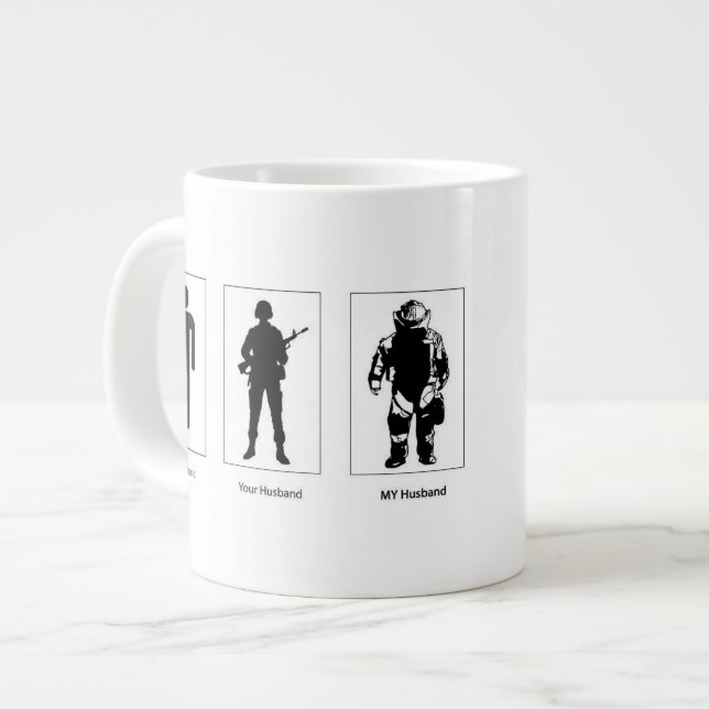 Café de la taza de la esposa del marido del EOD (Izquierda)