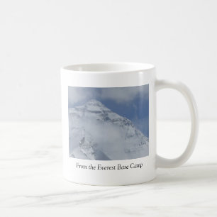 Café De la taza del campo bajo de Everest