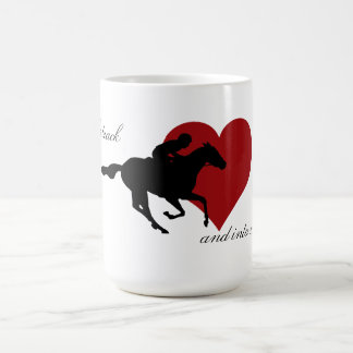 Café De la taza grande de la pista