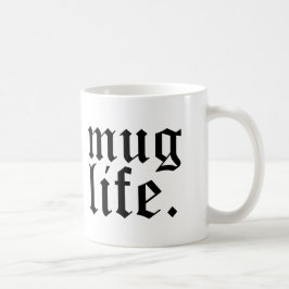 Café de la vida de la taza o taza divertido del té