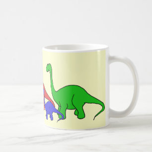 Café De los CF de los dinosaurios taza a montones