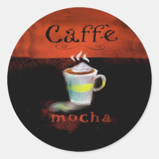 Café de los Pegatinas Caffe Mocha