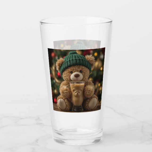 Café de Navidad de Oso de Peluche (Anverso)