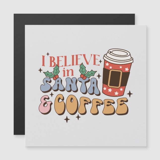 Café de navidades | Santa y Café (Anverso/Reverso)