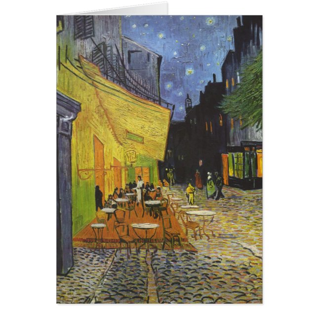 Cafe de noche de Vincent Van Gogh (Frente)