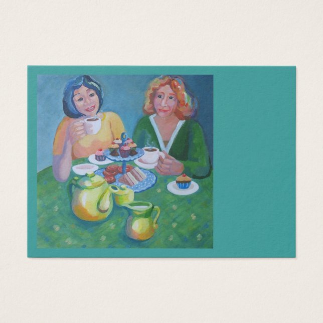 Café de té y chat (Frente)