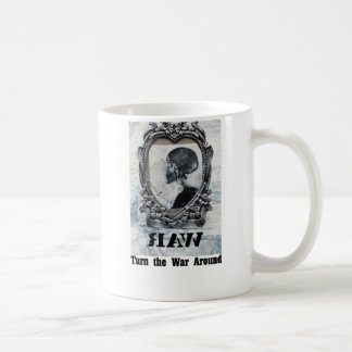 Café Dé vuelta a la guerra alrededor de la taza