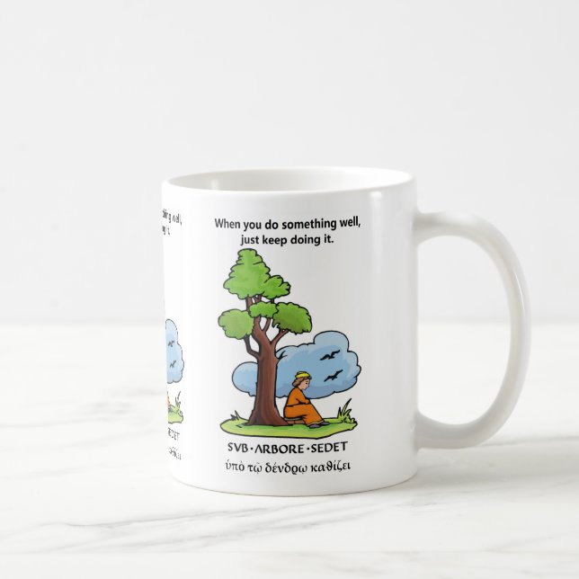 Café Debajo de la taza del árbol (Derecha)