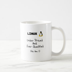 Café Debajo de la taza valorada de Linux
