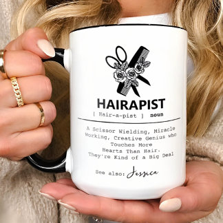 Café Definición de Hairapista Taza Divertida Taza para