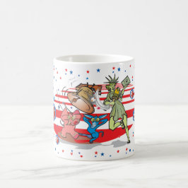 Café Deje la taza del Zing de la libertad