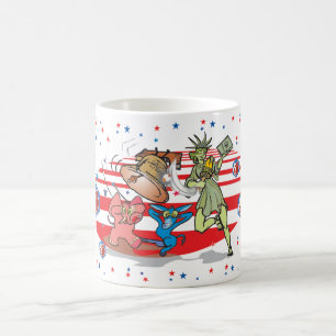 Café Deje la taza del Zing de la libertad