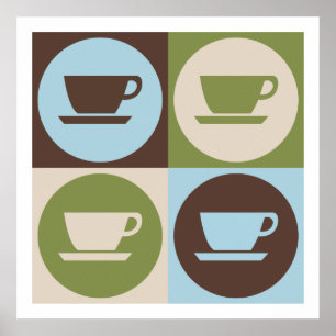 Café del arte pop