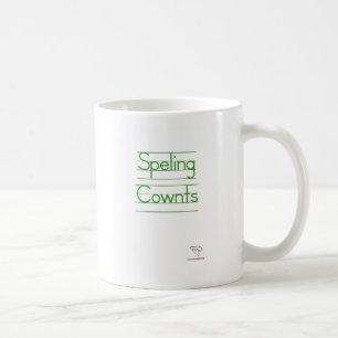Café Deletreo de la taza de las cuentas