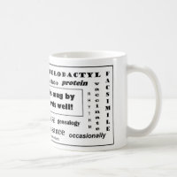 Deletreo de la taza del premio