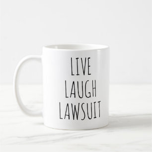 Café Demanda de Risa en Vivo, Taza de Abogado, Abogado 