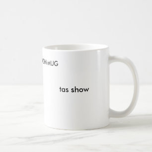 Café demostración del tas, tas, TAZA de la EDICIÓN