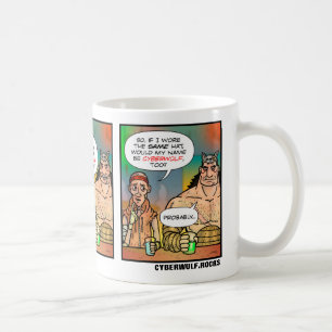 Café DESAFÍO de la taza "más extraña" de CYBERWÜLF