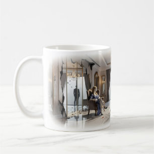 Café Desamor Dorado en una Taza de Suite de Lujo Silenc