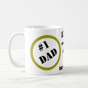 Café Desconcierto de mi taza de los niños para el pap