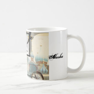 Café Descubra la taza de Alaska