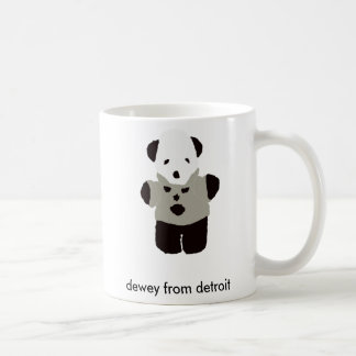 Café Dewey de la taza flatsimile de Detroit