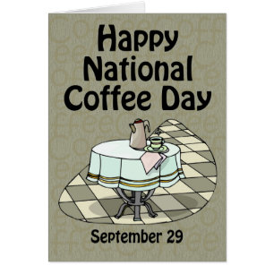 Café día 29 de septiembre nacional
