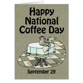 Café día 29 de septiembre nacional