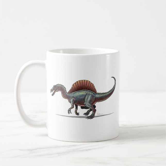 Café Dinosaurio de Spinosaurus de la taza (Izquierda)