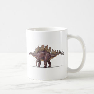 Café Dinosaurio del Stegosaurus de la taza