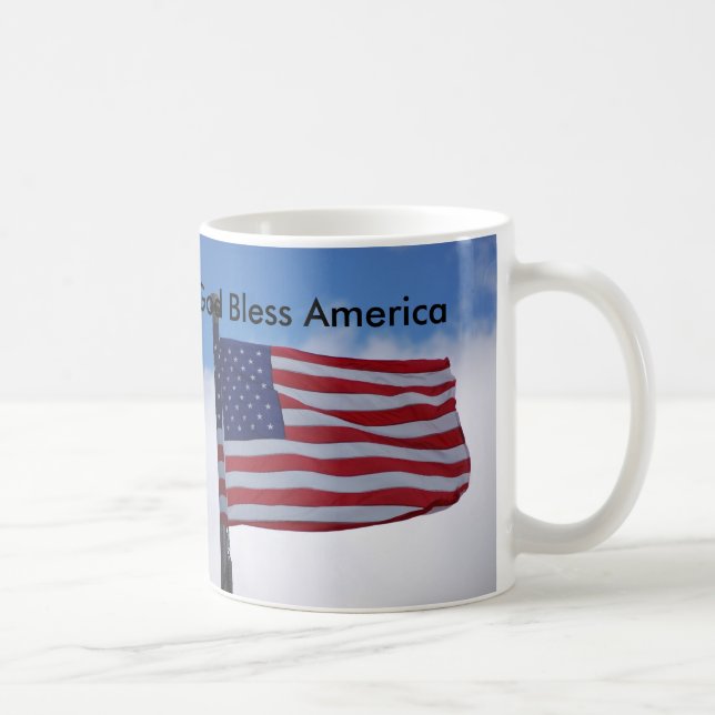 Café Dios bendice la taza de América (Derecha)