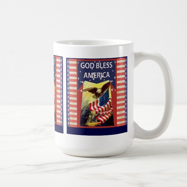 Café Dios bendice la taza de América (Derecha)