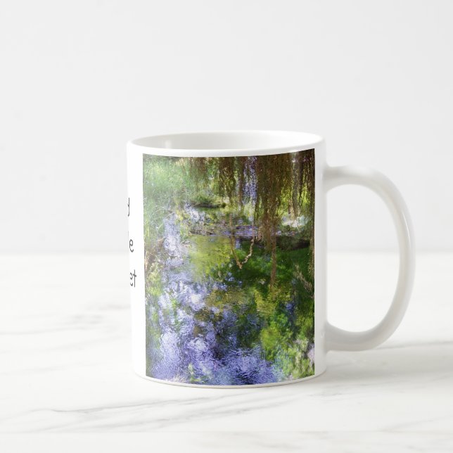 Café "Dios hizo taza de Monet" (Derecha)