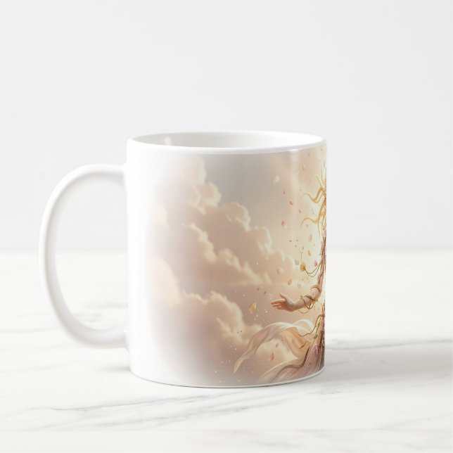Café Diosa de la Luz Florecida en Taza Cloudsong (Izquierda)