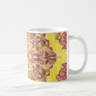 Café diseño 1 de la manta en una taza