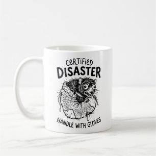 Café Diseño clásico de taza del diablo de Tasmania gruñ
