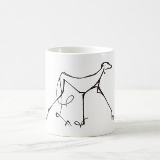 Café Diseño de la taza de Azawakh de David Moore