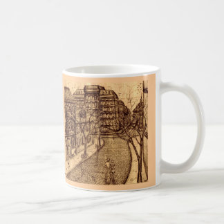 Café Diseño de la taza de Europa