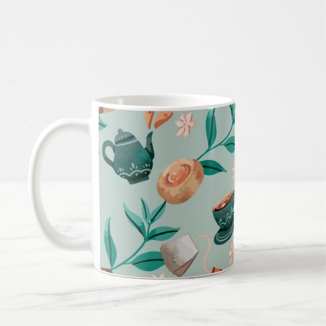 Café Diseño de Taza Clásico  (Izquierda)