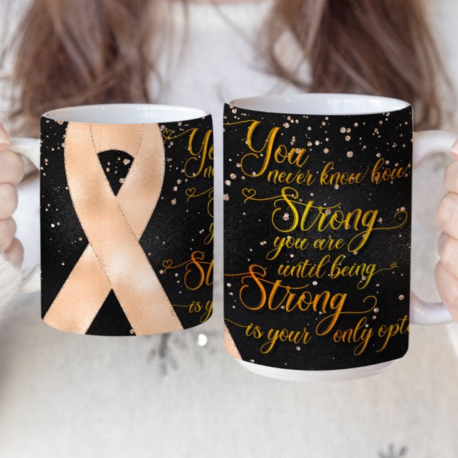 Café Diseño de taza con cinta de concienciación sobre e (Subido por el creador)