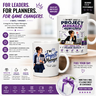 Café Diseño de Taza de Gerente de Proyectos