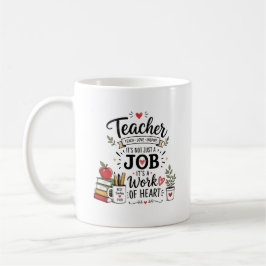 Café Diseño de taza de regalo de agradecimiento a maest