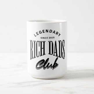 Café Diseño de taza del club de papás ricos legendarios
