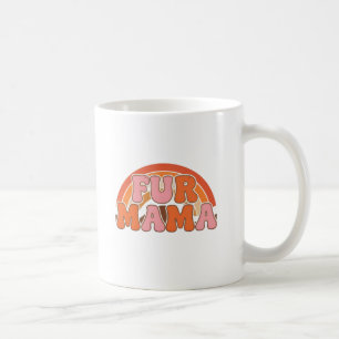 Café Diseño de taza Retro Fur Mama
