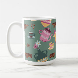 Café Diseño de taza Two-Tone 