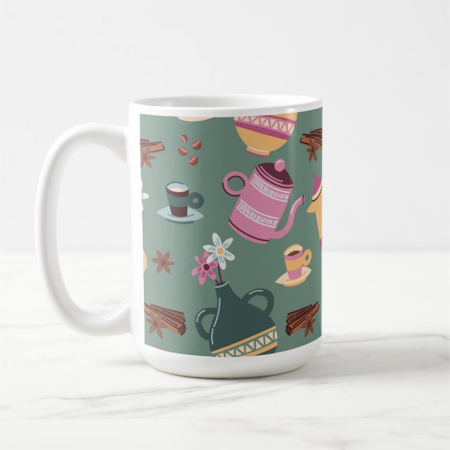 Café Diseño de taza Two-Tone  (Izquierda)