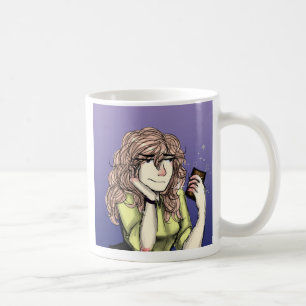 Café Dormido al lado de usted taza