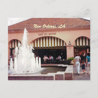 Cafe Du Monde New Orleans, postal
