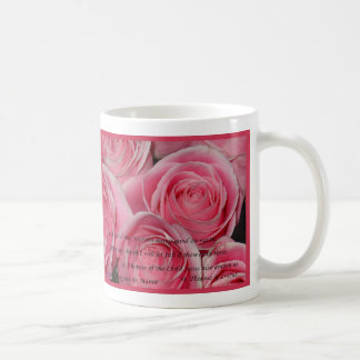 Café Ducha de los rosas, St.Therese, taza