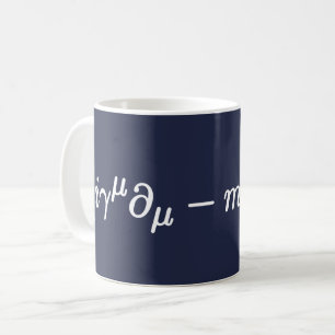 Café Ecuación de Dirac Taza de Ciencia Ecuaciones Matem